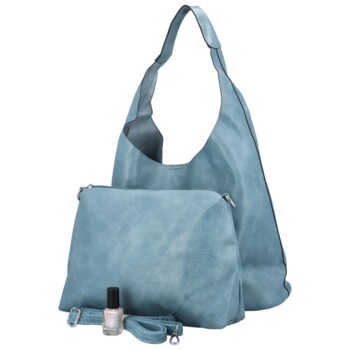 Dámská kabelka přes rameno bledě modrá - Firenze Areto