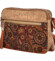 Dámská crossbody kabelka červeno modrá - Firenze Lolika