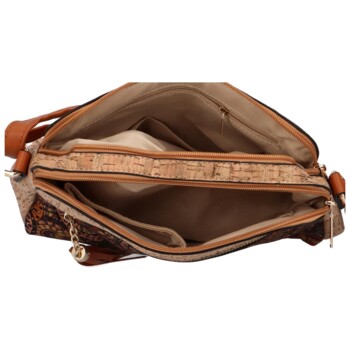 Dámská crossbody kabelka červeno modrá - Firenze Lolika
