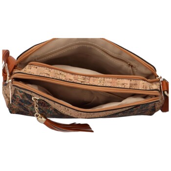 Dámská crossbody kabelka tmavě modrá - Firenze Lolika