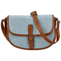 Dámska crossbody kabelka světle modrá - Firenze Drumy