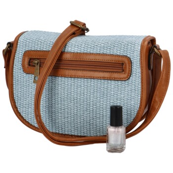 Dámska crossbody kabelka světle modrá - Firenze Drumy