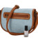 Dámska crossbody kabelka světle modrá - Firenze Drumy