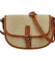 Dámska crossbody kabelka světlá taupe - Firenze Drumy