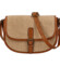 Dámska crossbody kabelka tmavě béžová - Firenze Drumy