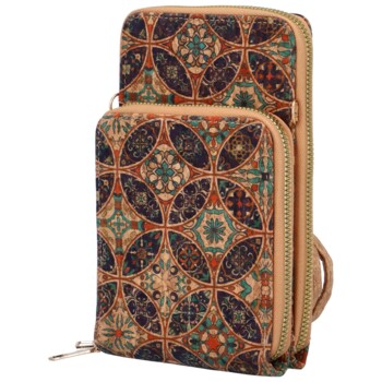 Dámské crossbody pouzdro tmavě modré - Firenze Veromi