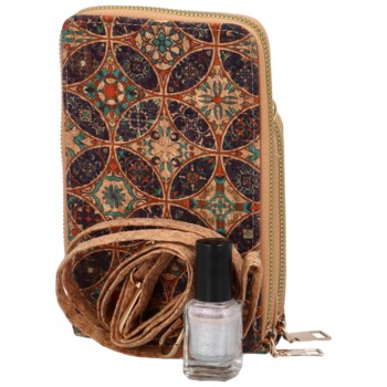 Dámské crossbody pouzdro tmavě modré - Firenze Veromi