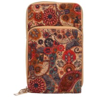 Dámské crossbody pouzdro modro červené - Firenze Veromi