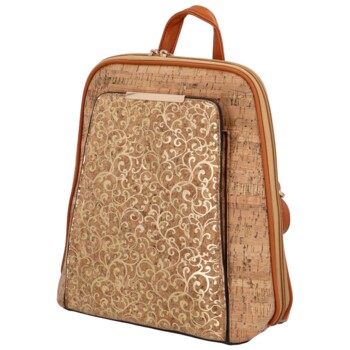 Dámský batůžek stříbrný - Firenze Fernalo