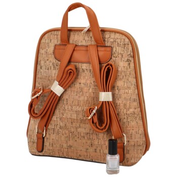 Dámský batůžek stříbrný - Firenze Fernalo