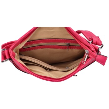 Dámská crossbody kabelka fuchsiová - Romina & Co Bags Odamea