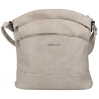 Dámská crossbody kabelka béžová - Romina Elkano