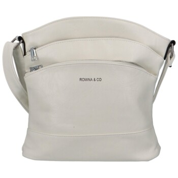 Dámská crossbody kabelka bílá - Romina Elkano