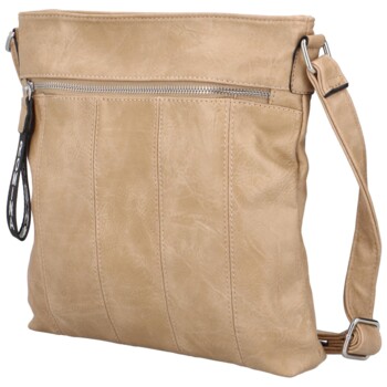 Dámská crossbody kabelka pískově béžová - Romina Alexaro