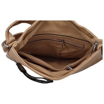 Dámská crossbody kabelka pískově béžová - Romina Alexaro