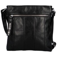 Dámská crossbody kabelka černá - Romina Alexaro