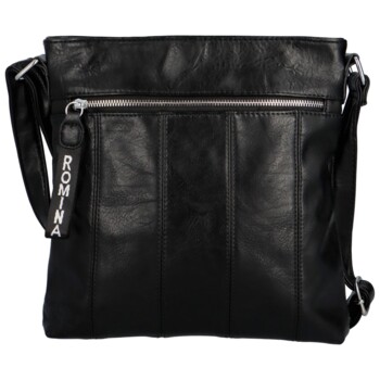 Dámská crossbody kabelka černá - Romina Alexaro