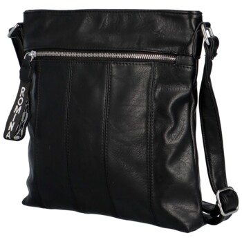 Dámská crossbody kabelka černá - Romina Alexaro