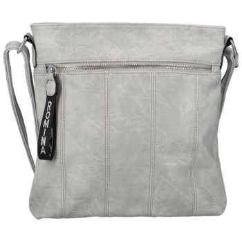 Dámská crossbody kabelka světle šedá - Romina Alexaro