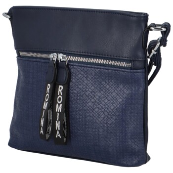 Dámská crossbody kabelka tmavě modrá - Romina Dekora