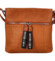 Dámská crossbody kabelka světle hnědá - Romina Dekora