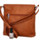 Dámská crossbody kabelka světle hnědá - Romina Dekora