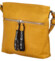 Dámská crossbody kabelka žlutá - Romina Dekora