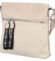 Dámská crossbody kabelka světle béžová - Romina Dekora