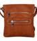 Dámská crossbody kabelka světle hnědá - Romina Alebra