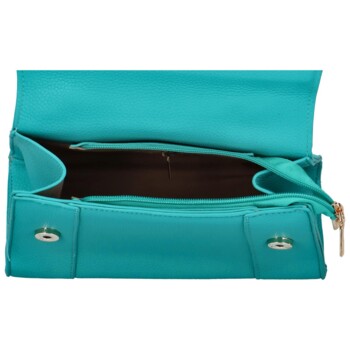 Dámská kabelka do ruky tyrkysová - MaxFly Tatiana