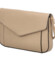 Dámská crossbody kabelka tmavě béžová - Coveri Leonada