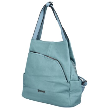 Dámská kabelka batoh bledě modrá - Coveri Admuta