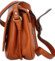 Dámská kožená crossbody kabelka světle hnědá - Katana Versa B