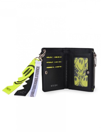 Dámská kožená peněženka černá - Vuch WILD ONE RIDER BLACK