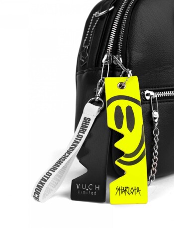 Dámský batůžek kabelka černý - Vuch WILD ONE ADVENTURE BLACK