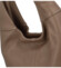 Dámská kožená kabelka přes rameno taupe - ItalY SkyFull