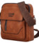 Pánská crossbody taška na doklady hnědá - Coveri Joachym