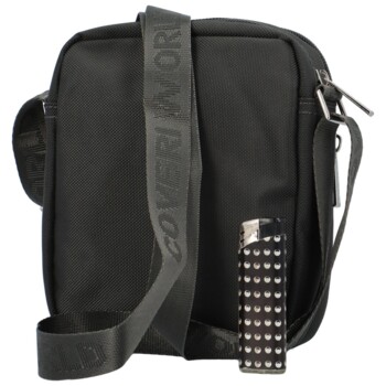 Pánská crossbody taška na doklady tmavě šedá - Coveri Lukan