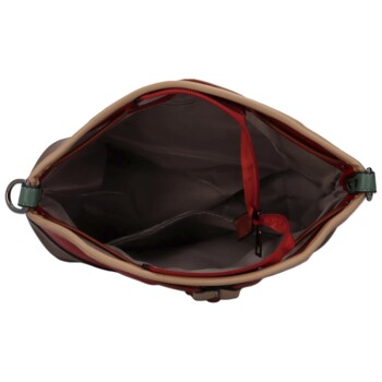 Dámská kabelka přes rameno tmavě červená - MaxFly Leronia