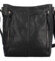 Dámská crossbody kabelka černá - Paolo Bags Juliana