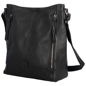 Dámská crossbody kabelka černá - Paolo Bags Juliana