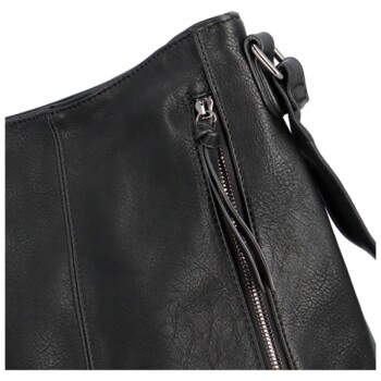 Dámská crossbody kabelka černá - Paolo Bags Juliana