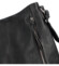 Dámská crossbody kabelka černá - Paolo Bags Juliana