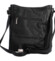 Dámská crossbody kabelka černá - Paolo Bags Juliana