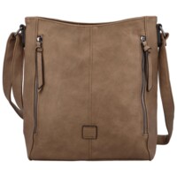 Dámská crossbody kabelka tmavě béžová - Paolo Bags Juliana