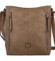 Dámská crossbody kabelka tmavě béžová - Paolo Bags Juliana