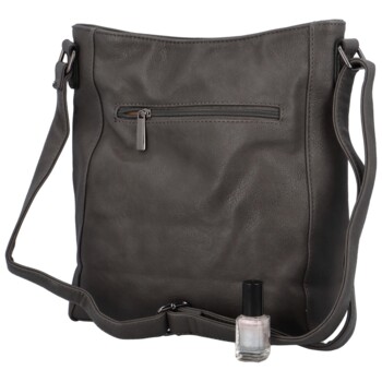 Dámská crossbody kabelka šedá - Paolo Bags Juliana