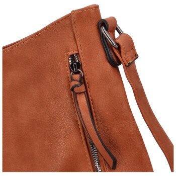 Dámská crossbody kabelka hnědá - Paolo Bags Juliana