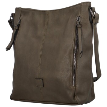 Dámská crossbody kabelka tmavě zelená - Paolo Bags Juliana