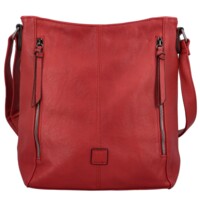 Dámská crossbody kabelka červená - Paolo Bags Juliana